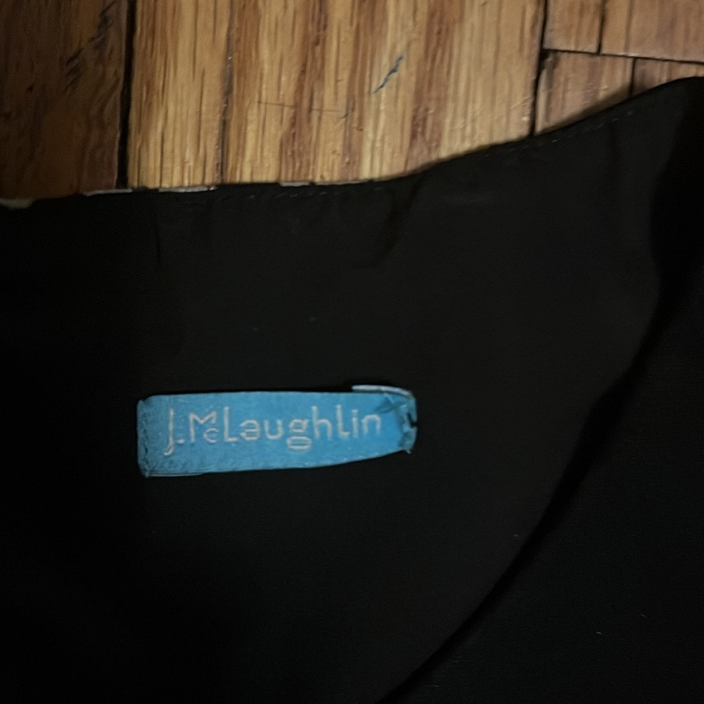 J Mclaughlin Sparkling Pattern And Black Party Dr… - image 2